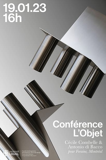 Lien vers la publication Conférence —Université Laval — L'Objet
